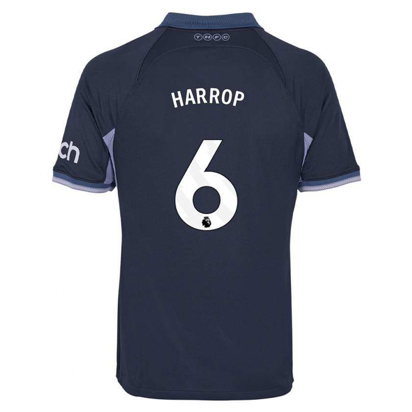 Kandiny Heren Kerys Harrop #6 Donkerblauw Uitshirt Uittenue 2023/24 T-Shirt België