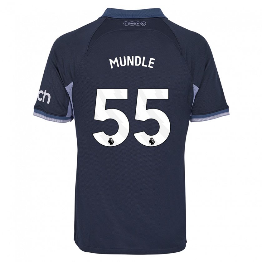 Kandiny Uomo Maglia Romaine Mundle #55 Blu Scuro Kit Gara Away 2023/24 Maglietta