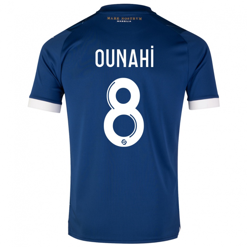 Kandiny Herren Azzedine Ounahi #8 Dunkelblau Auswärtstrikot Trikot 2023/24 T-Shirt Österreich