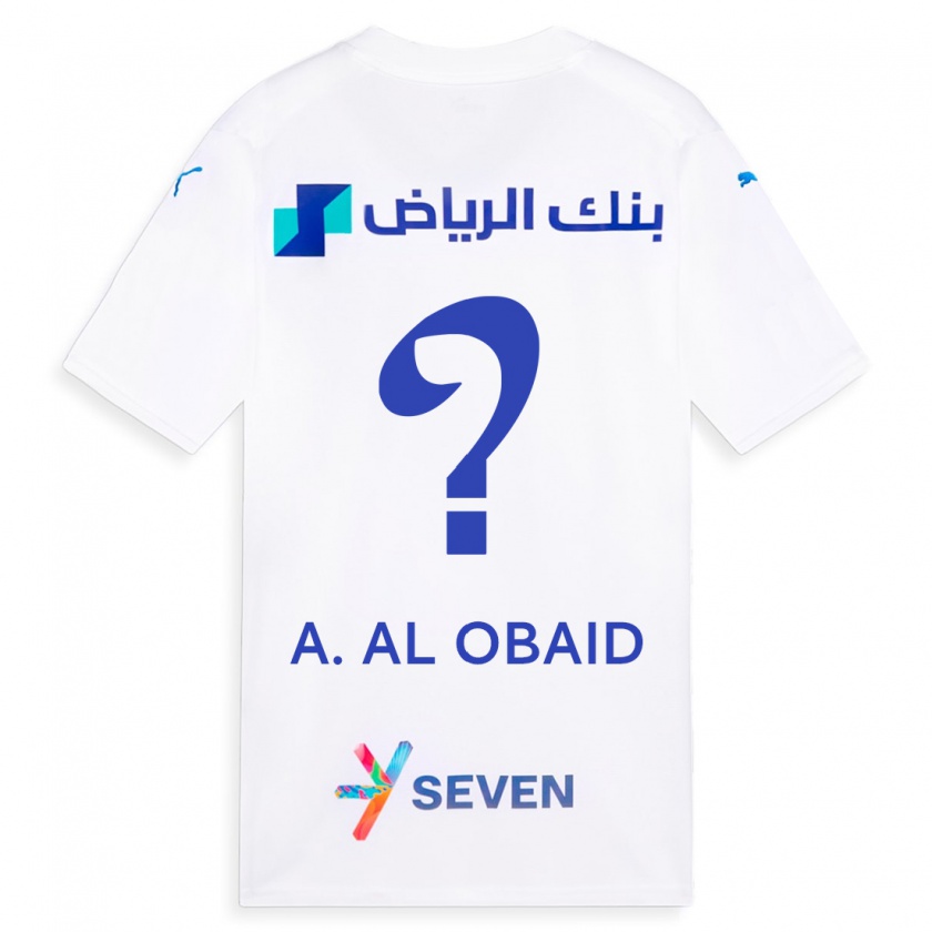 Kandiny Herren Abdulrahman Al-Obaid #0 Weiß Auswärtstrikot Trikot 2023/24 T-Shirt Österreich