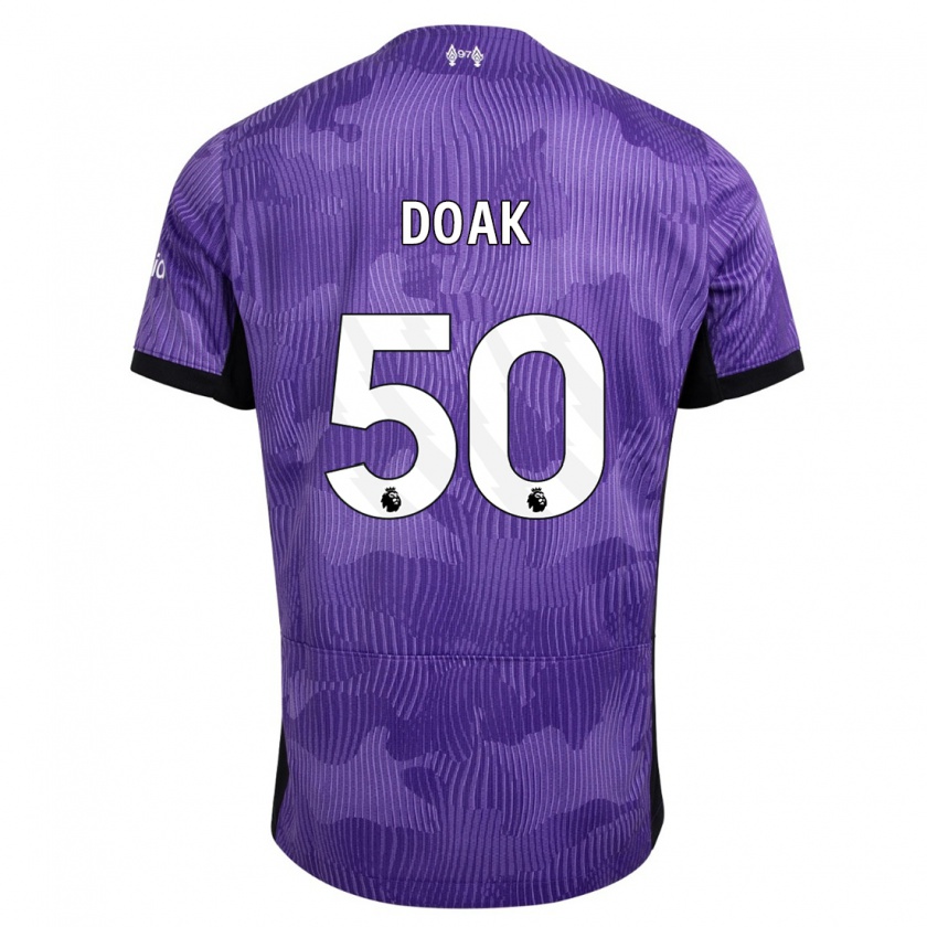 Kandiny Heren Ben Doak #50 Paars Thuisshirt Derde Tenue 2023/24 T-Shirt België