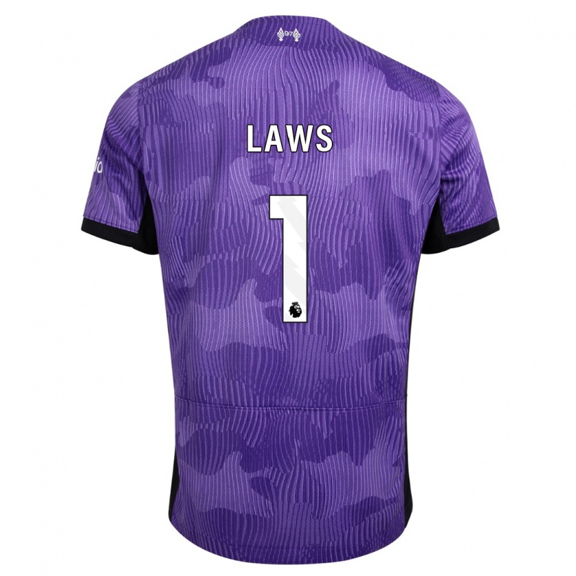 Kandiny Heren Rachael Laws #1 Paars Thuisshirt Derde Tenue 2023/24 T-Shirt België