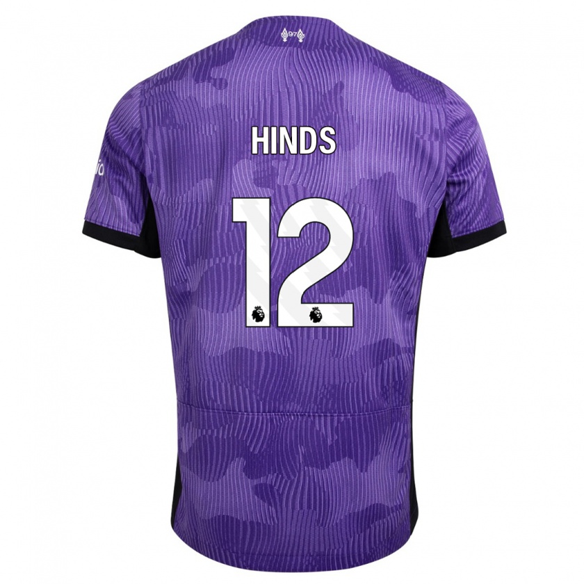 Kandiny Herren Taylor Hinds #12 Lila Ausweichtrikot Trikot 2023/24 T-Shirt Österreich