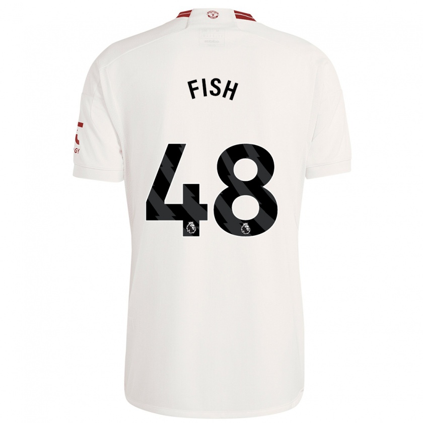 Kandiny Heren Will Fish #48 Wit Thuisshirt Derde Tenue 2023/24 T-Shirt België