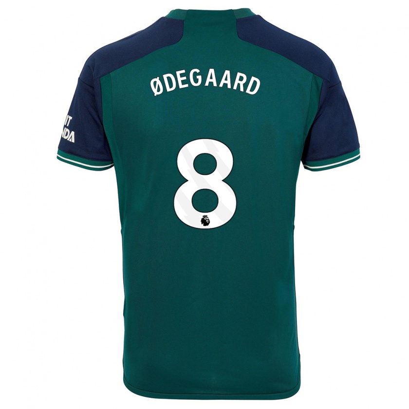 Kandiny Heren Martin Ødegaard #8 Groente Thuisshirt Derde Tenue 2023/24 T-Shirt België