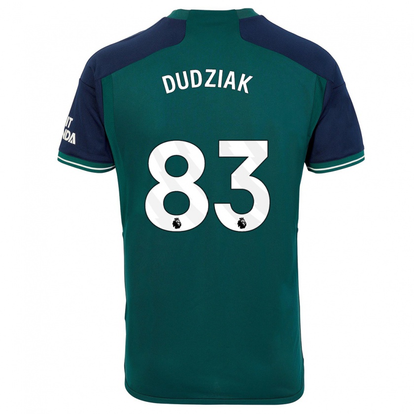 Kandiny Herren Harrison Dudziak #83 Grün Ausweichtrikot Trikot 2023/24 T-Shirt Österreich