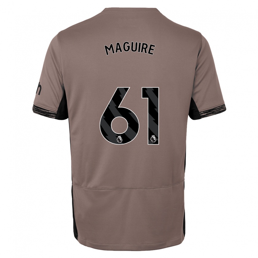 Kandiny Herren Aaron Maguire #61 Dunkelbeige Ausweichtrikot Trikot 2023/24 T-Shirt Österreich