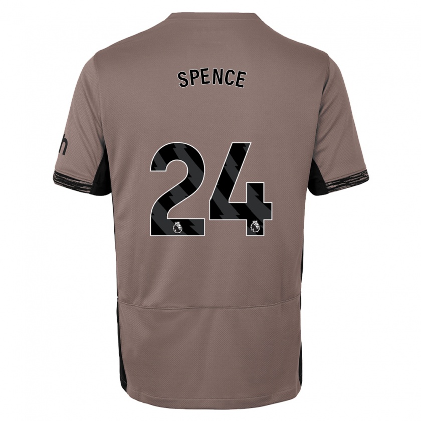 Kandiny Herren Djed Spence #24 Dunkelbeige Ausweichtrikot Trikot 2023/24 T-Shirt Österreich