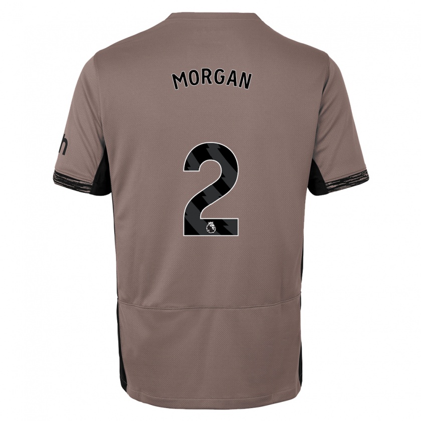 Kandiny Herren Esther Morgan #2 Dunkelbeige Ausweichtrikot Trikot 2023/24 T-Shirt Österreich