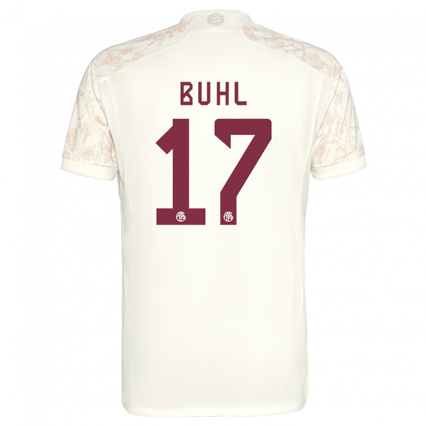 Kandiny Hombre Camiseta Klara Buhl #17 Blanquecino Equipación Tercera 2023/24 La Camisa