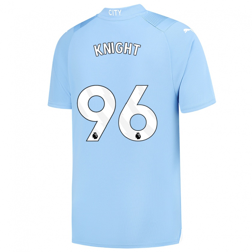 Kandiny Donna Maglia Ben Knight #96 Azzurro Kit Gara Home 2023/24 Maglietta