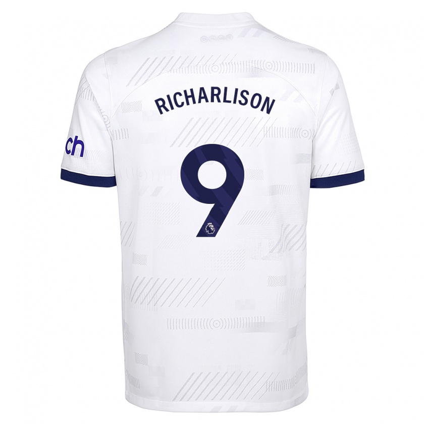 Kandiny Donna Maglia Richarlison #9 Bianco Kit Gara Home 2023/24 Maglietta