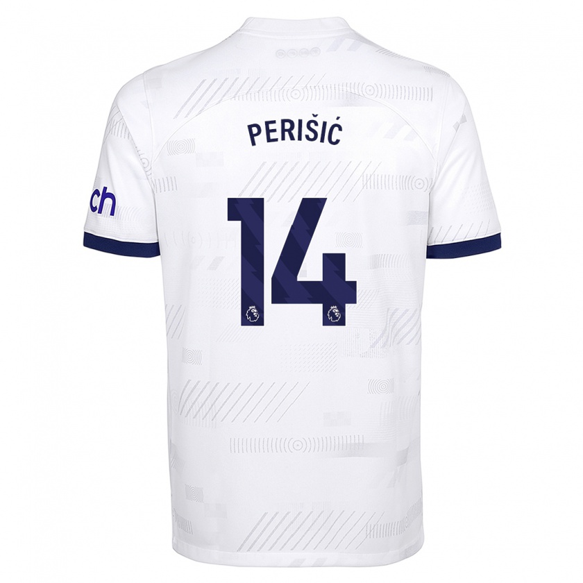 Kandiny Donna Maglia Ivan Perisic #14 Bianco Kit Gara Home 2023/24 Maglietta