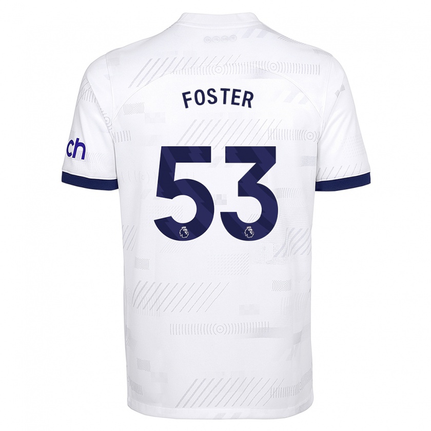 Kandiny Damen Brooklyn Lyons-Foster #53 Weiß Heimtrikot Trikot 2023/24 T-Shirt Österreich