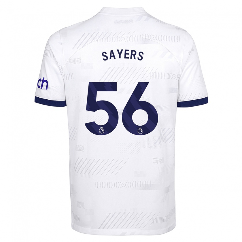 Kandiny Donna Maglia Charlie Sayers #56 Bianco Kit Gara Home 2023/24 Maglietta