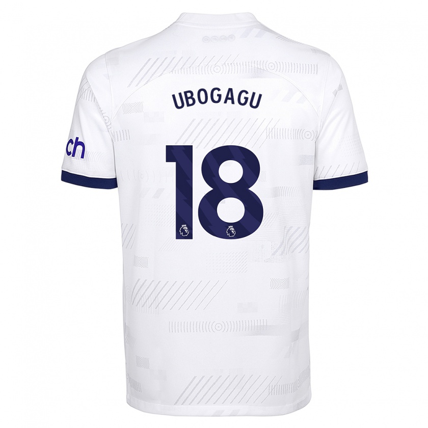 Kandiny Donna Maglia Chioma Ubogagu #18 Bianco Kit Gara Home 2023/24 Maglietta