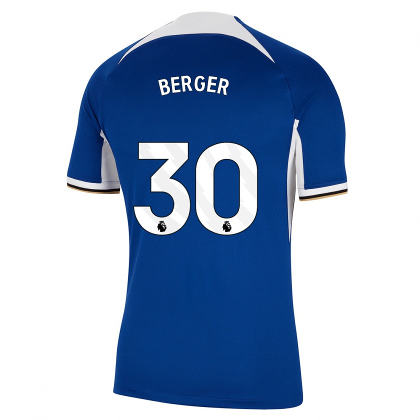 Kandiny Damen Ann-Katrin Berger #30 Blau Heimtrikot Trikot 2023/24 T-Shirt Österreich