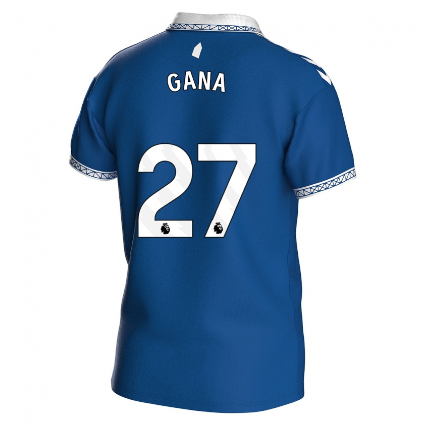 Kandiny Dames Idrissa Gueye #27 Koningsblauw Thuisshirt Thuistenue 2023/24 T-Shirt België