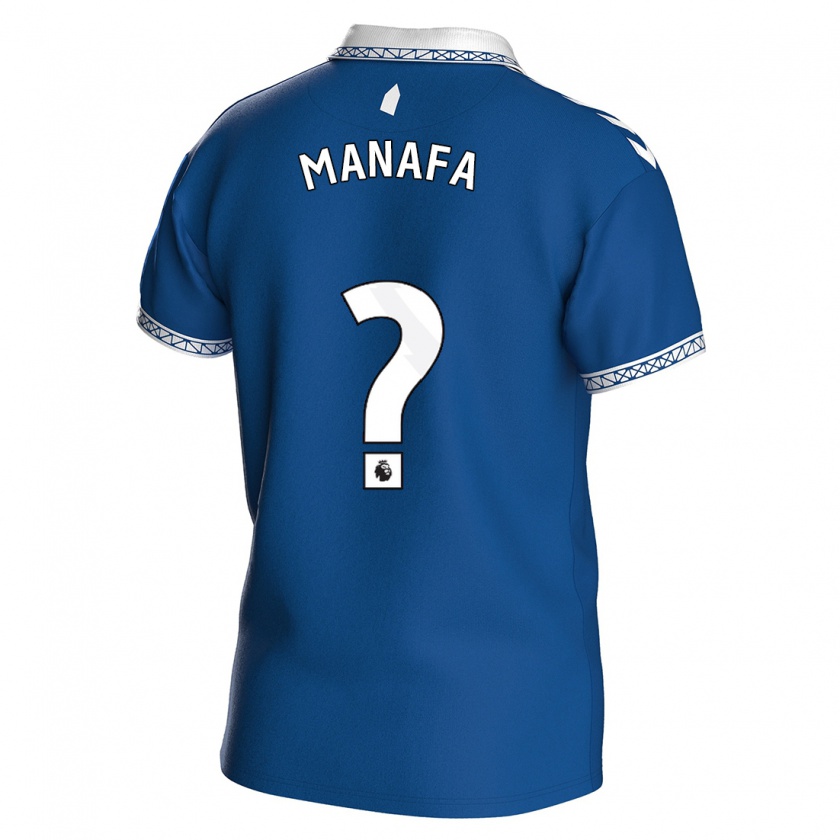 Kandiny Donna Maglia Saja Manafa #0 Blu Reale Kit Gara Home 2023/24 Maglietta