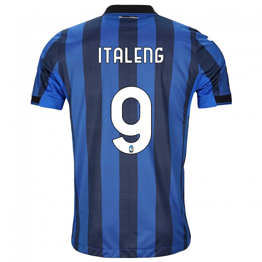 Kandiny Donna Maglia Jonathan Italeng #9 Nero Blu Kit Gara Home 2023/24 Maglietta