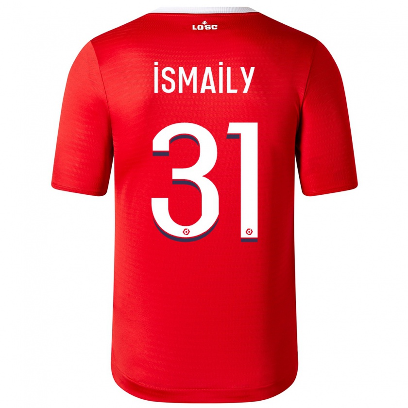 Kandiny Mujer Camiseta Ismaily #31 Rojo 1ª Equipación 2023/24 La Camisa