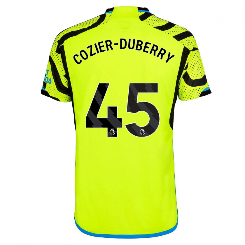 Kandiny Donna Maglia Amario Cozier-Duberry #45 Giallo Kit Gara Away 2023/24 Maglietta