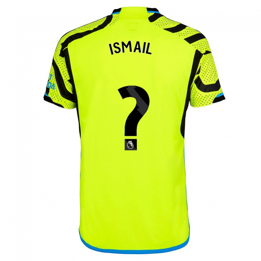 Kandiny Donna Maglia Cam'ron Ismail #0 Giallo Kit Gara Away 2023/24 Maglietta