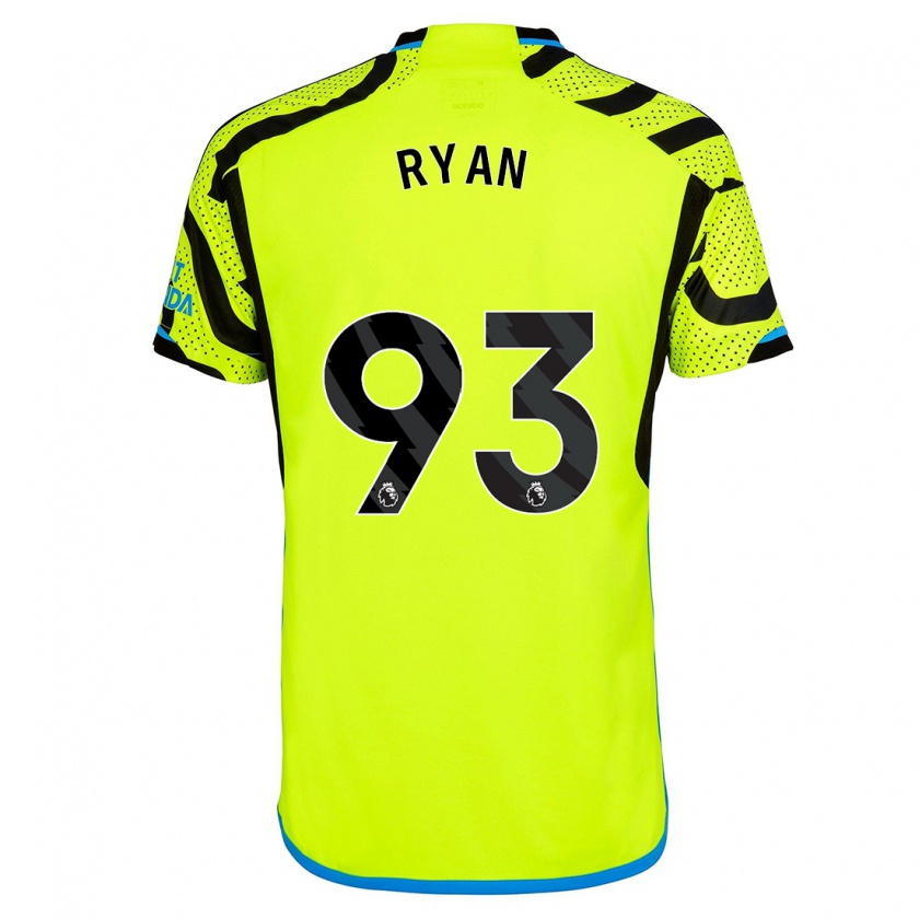 Kandiny Donna Maglia Kamarni Ryan #93 Giallo Kit Gara Away 2023/24 Maglietta