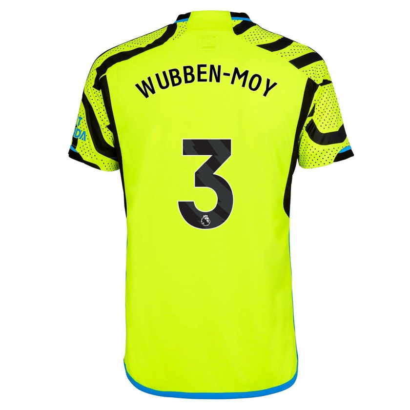 Kandiny Donna Maglia Lotte Wubben-Moy #3 Giallo Kit Gara Away 2023/24 Maglietta