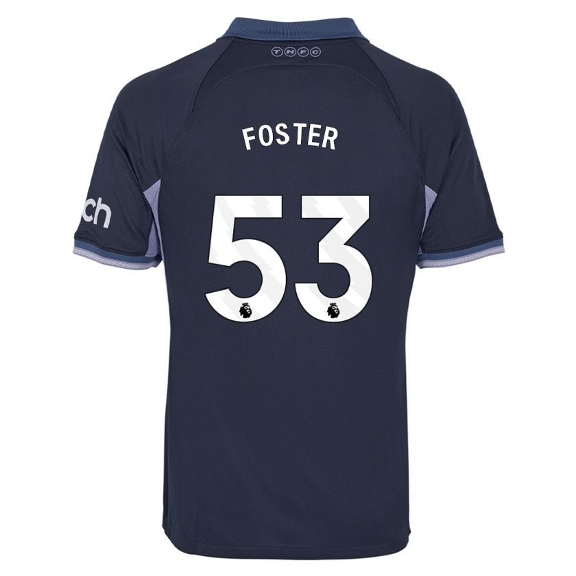 Kandiny Donna Maglia Brooklyn Lyons-Foster #53 Blu Scuro Kit Gara Away 2023/24 Maglietta