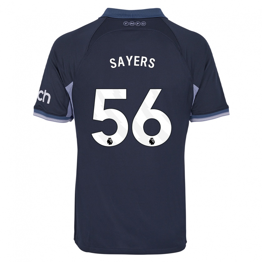 Kandiny Dames Charlie Sayers #56 Donkerblauw Uitshirt Uittenue 2023/24 T-Shirt België