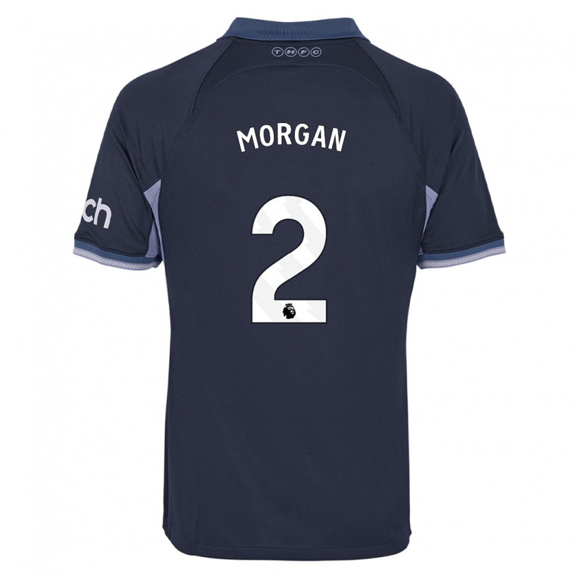 Kandiny Dames Esther Morgan #2 Donkerblauw Uitshirt Uittenue 2023/24 T-Shirt België