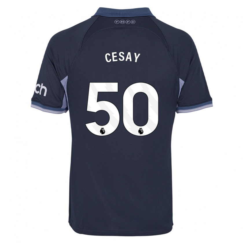 Kandiny Dames Kallum Cesay #50 Donkerblauw Uitshirt Uittenue 2023/24 T-Shirt België