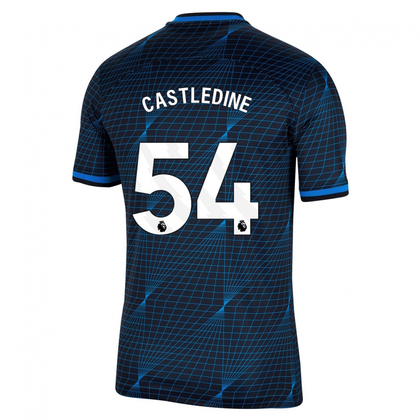 Kandiny Donna Maglia Leo Castledine #54 Blu Scuro Kit Gara Away 2023/24 Maglietta