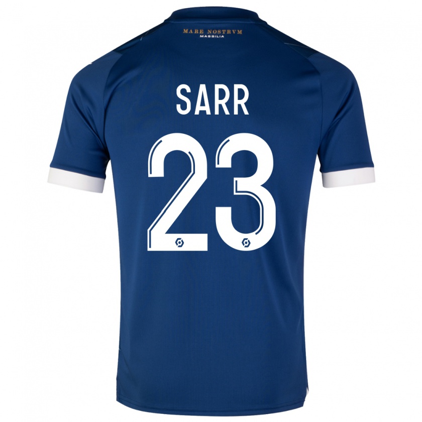 Kandiny Donna Maglia Ismaïla Sarr #23 Blu Scuro Kit Gara Away 2023/24 Maglietta