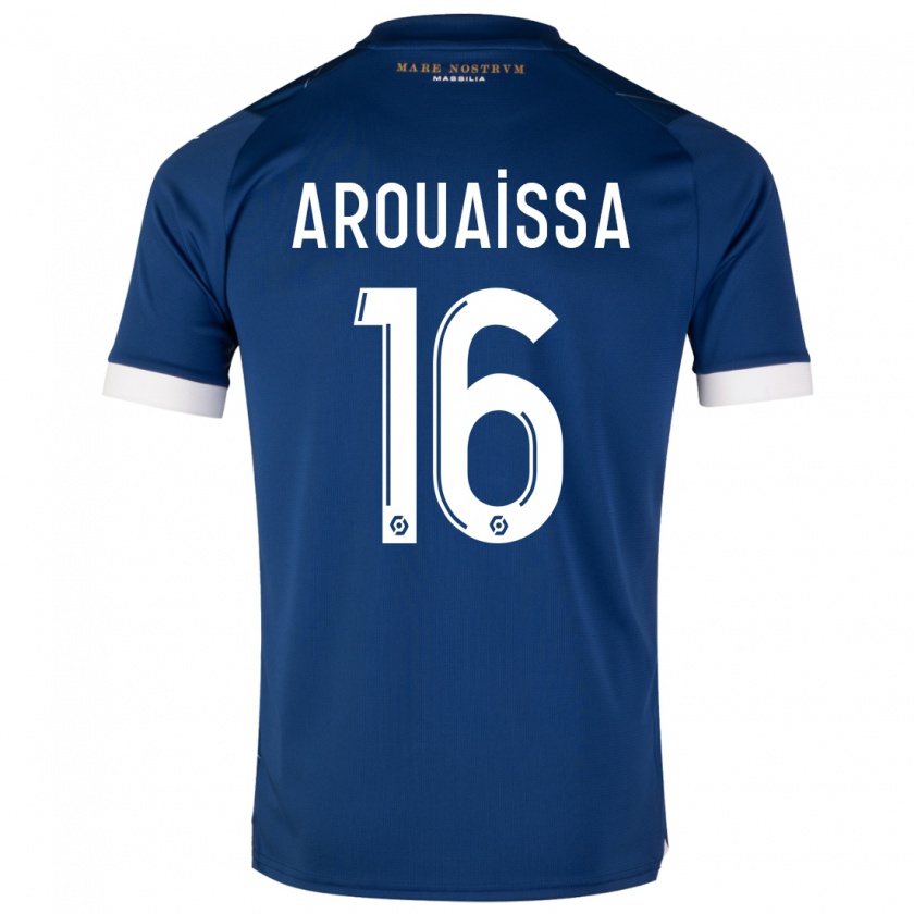 Kandiny Donna Maglia Ines Arouaissa #16 Blu Scuro Kit Gara Away 2023/24 Maglietta