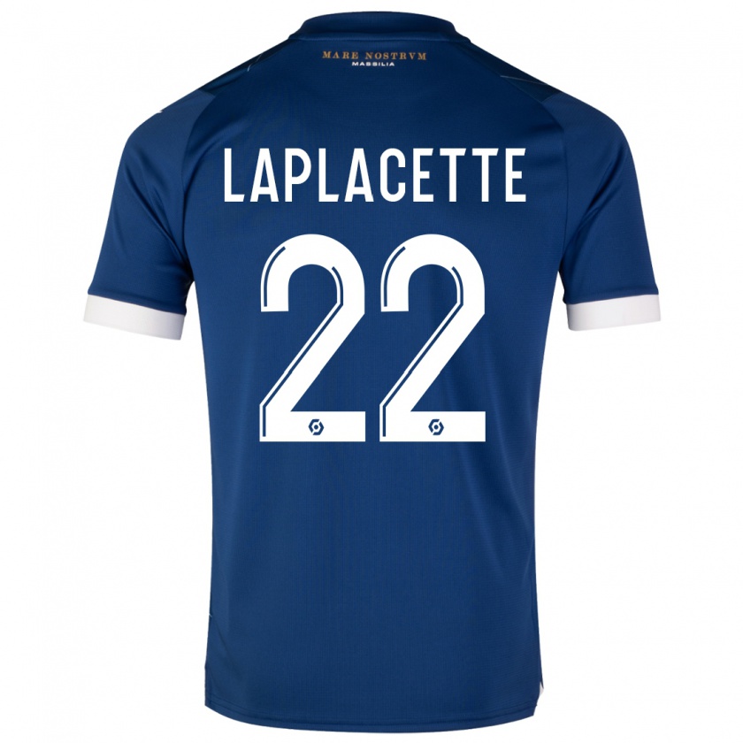 Kandiny Donna Maglia Tess Laplacette #22 Blu Scuro Kit Gara Away 2023/24 Maglietta