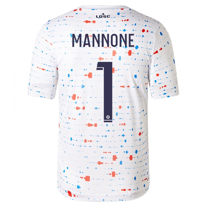 Kandiny Damen Vito Mannone #1 Weiß Auswärtstrikot Trikot 2023/24 T-Shirt Österreich