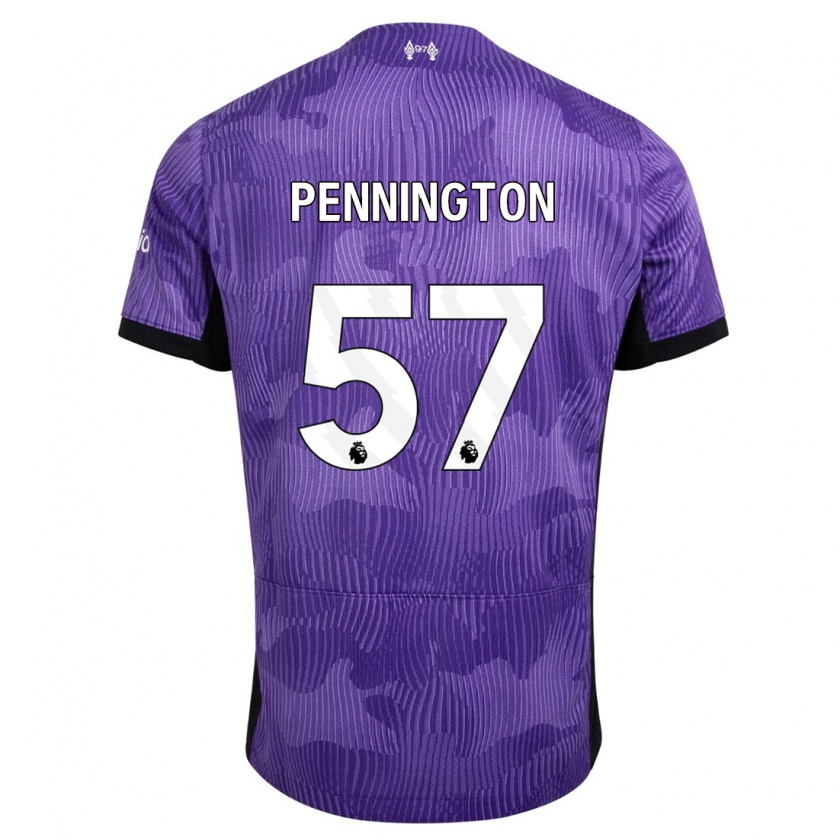 Kandiny Dames Cody Pennington #57 Paars Thuisshirt Derde Tenue 2023/24 T-Shirt België