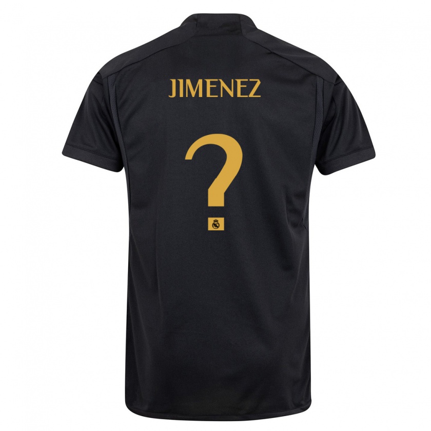 Kandiny Dames Alejandro Jimenez #0 Zwart Thuisshirt Derde Tenue 2023/24 T-Shirt België