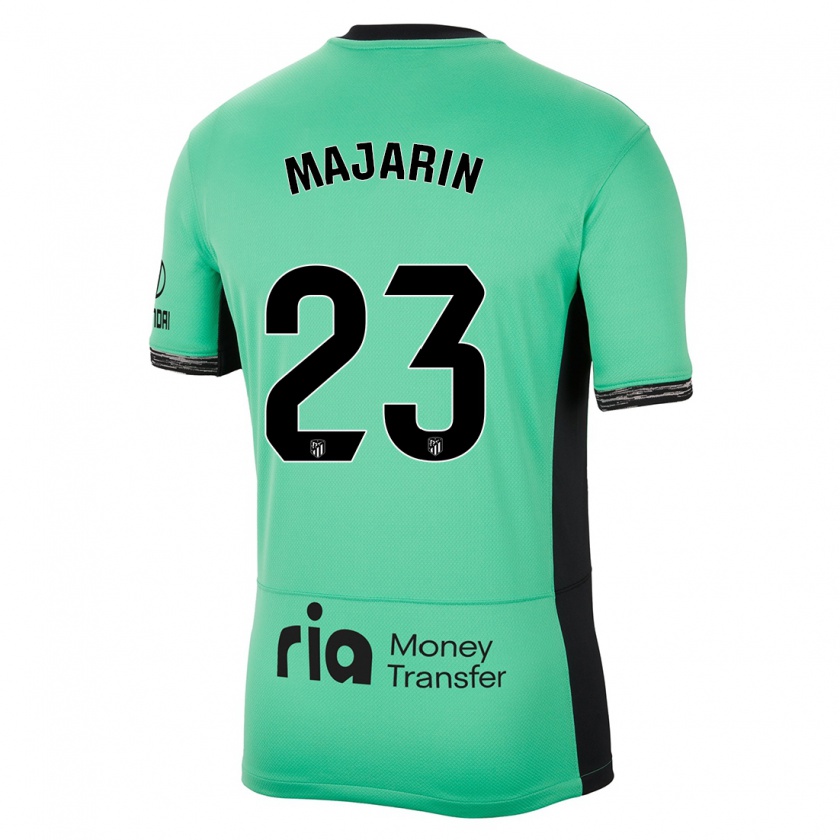 Kandiny Mujer Camiseta Sonia Majarin #23 Primavera Verde Equipación Tercera 2023/24 La Camisa