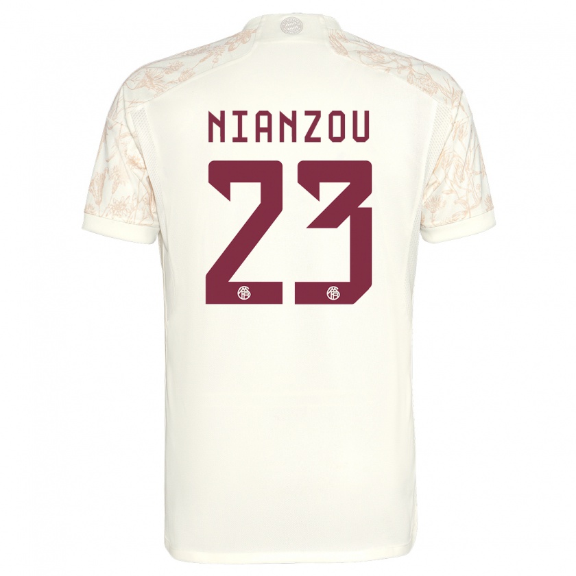 Kandiny Damen Tanguy Nianzou #23 Cremefarben Ausweichtrikot Trikot 2023/24 T-Shirt Österreich