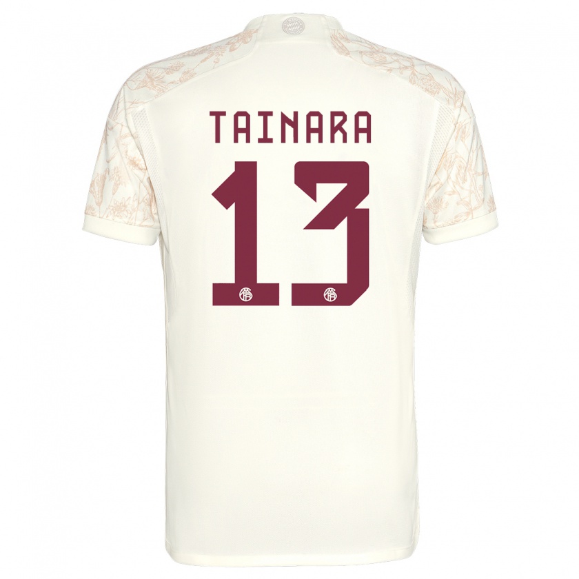 Kandiny Damen Tainara #13 Cremefarben Ausweichtrikot Trikot 2023/24 T-Shirt Österreich