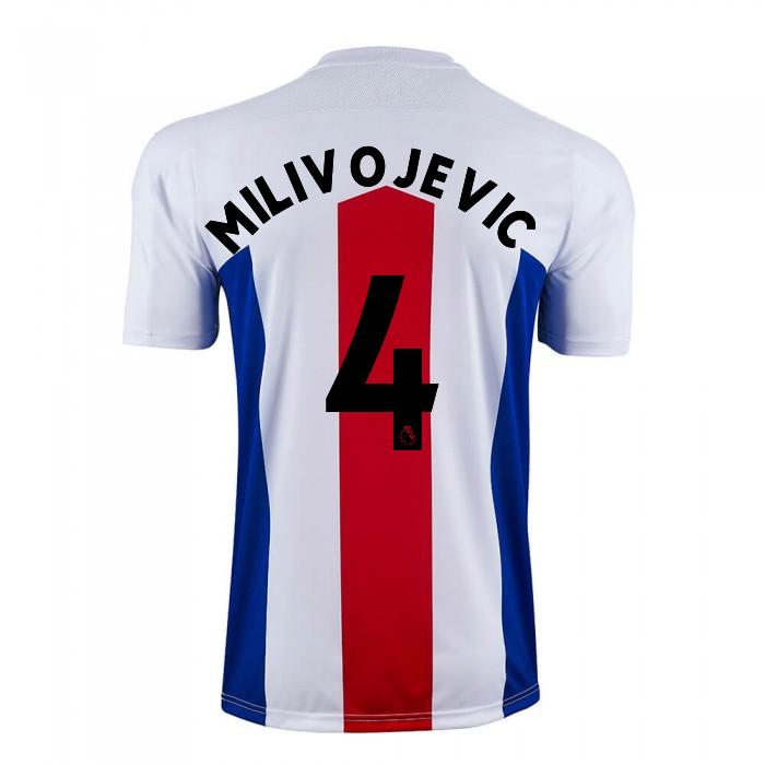 Herren Fußball Luka Milivojevic #4 Auswärtstrikot Weiß ...