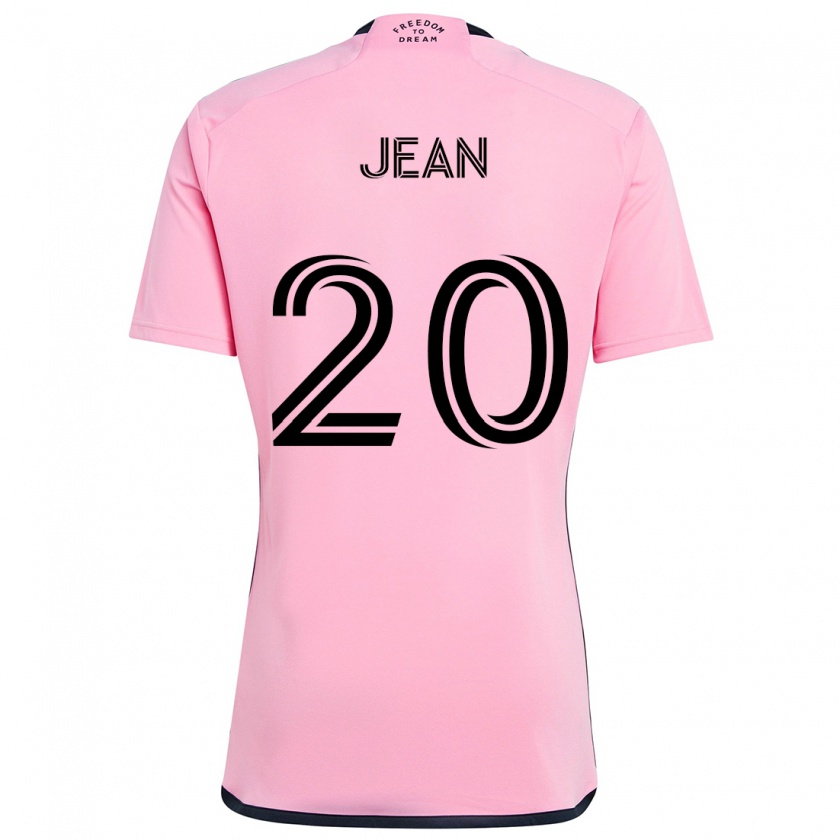 Kandiny Kinderen Corentin Jean #20 Roze Thuisshirt Thuistenue 2024/25 T-Shirt België