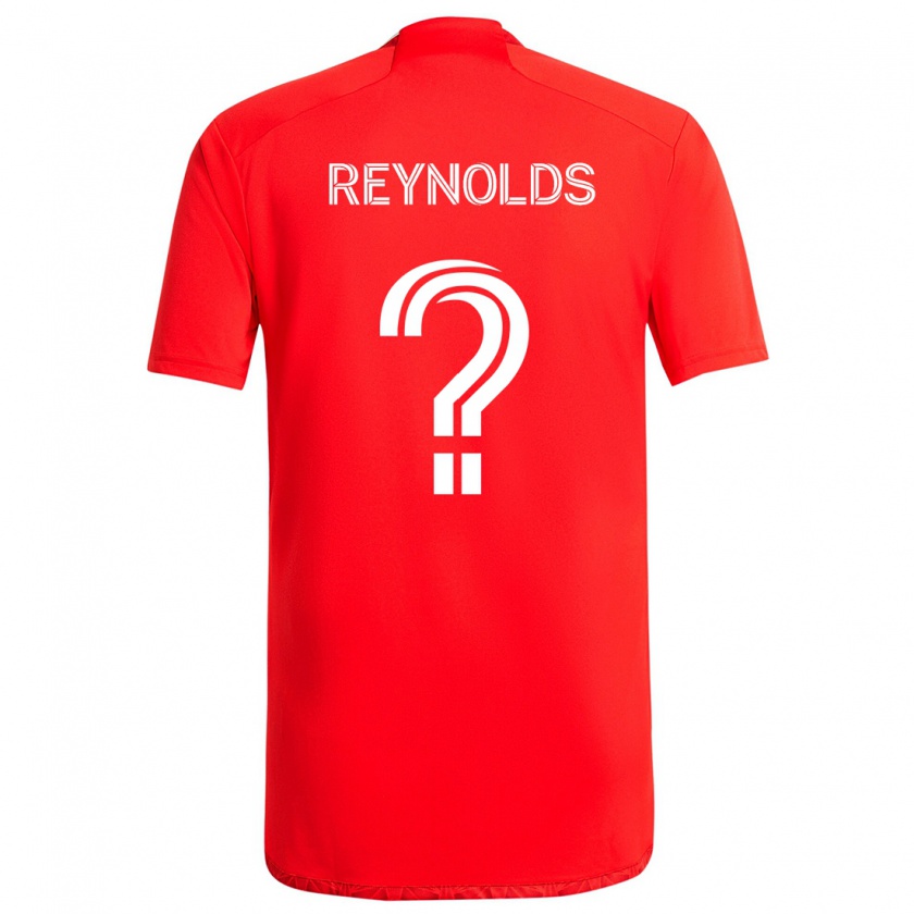 Kandiny Kinder Justin Reynolds #0 Rot-Weiss Heimtrikot Trikot 2024/25 T-Shirt Österreich