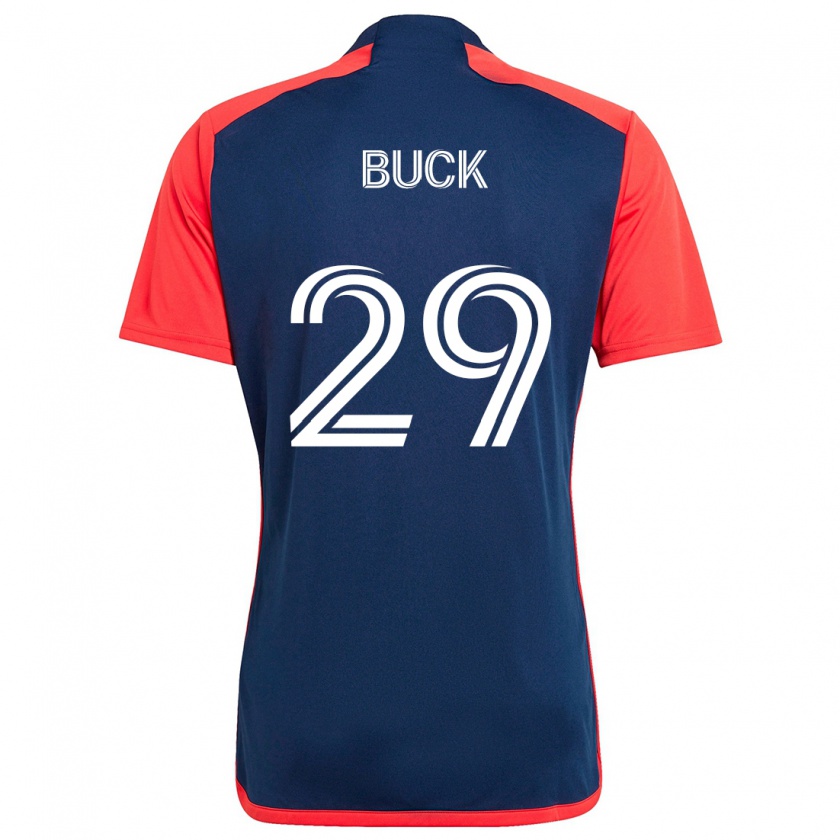 Kandiny Bambino Maglia Noel Buck #29 Blu Rosso Kit Gara Home 2024/25 Maglietta