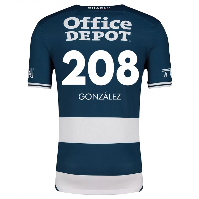 Kandiny Kinder Osvaldo González #208 Blau Weiss Heimtrikot Trikot 2024/25 T-Shirt Österreich