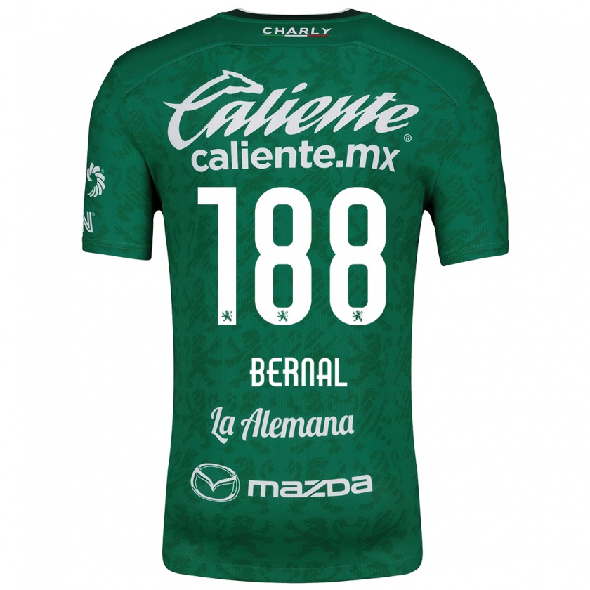 Kandiny Bambino Maglia Juan Bernal #188 Verde Bianco Kit Gara Home 2024/25 Maglietta