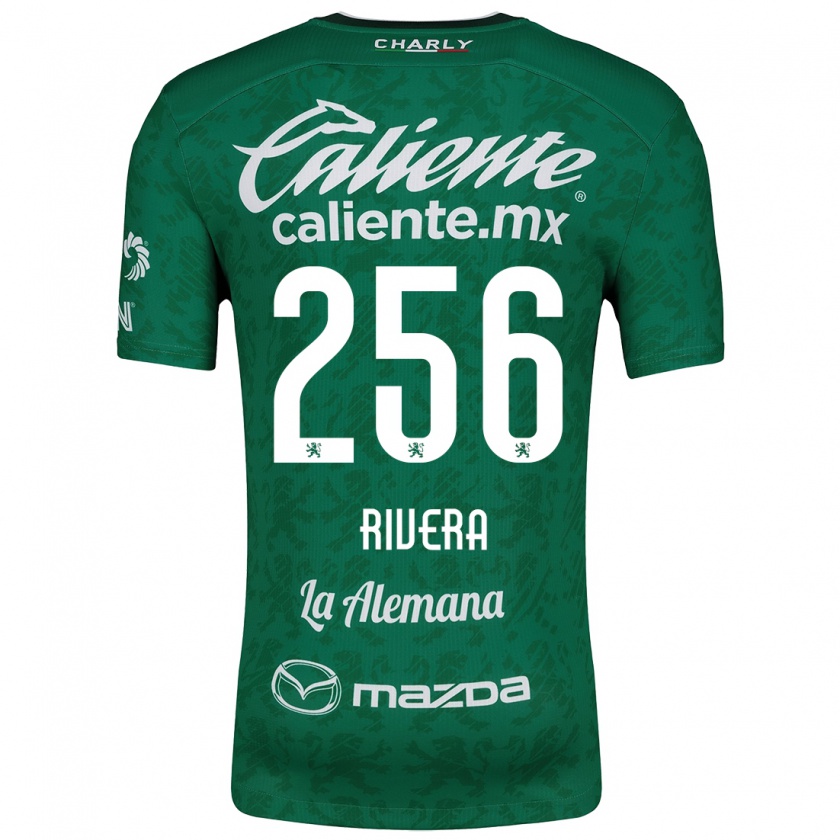 Kandiny Bambino Maglia Fernando Rivera #256 Verde Bianco Kit Gara Home 2024/25 Maglietta